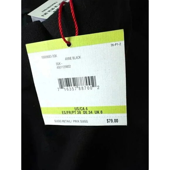 Anne Klein black trousers 4 - Picture 5 of 8